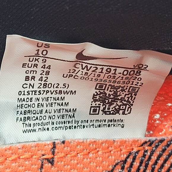 Nike SuperRep Cycle Women's Black Red Indoor Cycling Shoes CW2191-008 US Size 10 - Picture 8 of 8